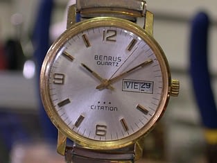 benrus quartz citation watch