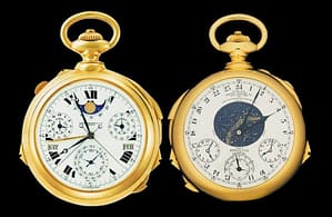 Patek philippe henry on sale graves pocket watch